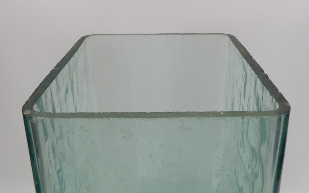 Early 20th Century Battery Acid Cathedral Glass Jar. Height: 32cm - Image 2 of 2