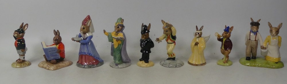 Royal Doulton Bunnykins to include Jack & Jill DB222, Angel DB196, Morris Dancer DB204, Be - Image 3 of 3