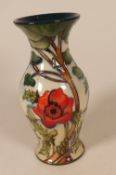 Moorcroft Symbols of Remembrance Vase 226/7. H18cm. Limited Edition 7/15. Signed By Designer