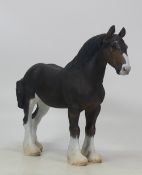 North Light Resin Shire Horse 23cm tall