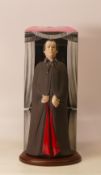Boxed Wade Hammer House 40th Anniversary Dracula Figure with wooden plinth, 28cm tall