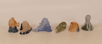 Wade Water Life Collection to include Seahorse, Hermit Crab, Octopus, Alligator, Whale, Goldfish (