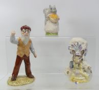Royal Albert Beatrix Potter figures to include Mr McGregor, Goody Tiptoes, Lady Mouse (not
