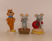 Wade Collectable Ceramics to include- Mr Jinks, Pixie Mouse, Dixie Mouse, tallest 14cm tall,
