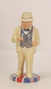 A Bairstow Manor Collectables Winston Churchill, 'Man of The Country', white suit without cigar,