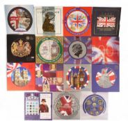 15 UK coin year sets