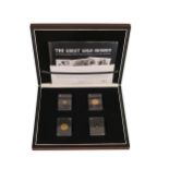 The Great Gold Rushes sovereigns & gold coin collection. Includes FULL gold Australian sovereign