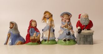 Wade Collectables to Include- 'Nursery Rhymes' Little Miss Muffet, Little Bo-peep, 'Christmas