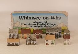 A Collection of Wade Whimsey On Why Houses in Original Box. (9)