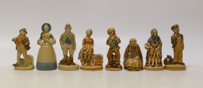 A set of large Irish character whimsies (8)