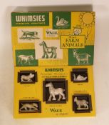 Wade Whimsies set No10, Farm Animals. Boxed.