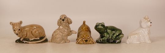 Wade Fair special animal figures. (5)