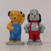 Wade figures Sooty & Sweep by Camtrak limited. (2) Both with Certificates.