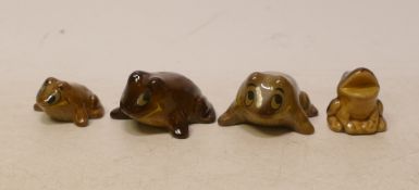 Wade happy family series, Frog Family. (4)