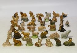 A collection of Wade Whimsies including first version Animals, etc. (82)