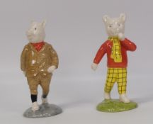 Royal Doulton , Beswick Ware, Rupert Collection to include Rupert Bear and Podgy Pig a pair of