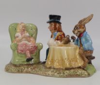 Royal Doulton , Beswick Ware 'The Mad Hatter's Tea Party' LC001, Limited Edition 0605, boxed with