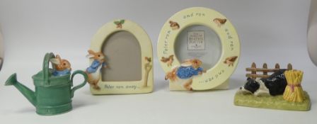 Border Fine Arts Beatrix Potter selection to include:- The Peter Rabbit collection Photo Frame Peter
