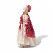 Royal Doulton early lady figure, Paisley Shawl HN1392.