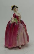 Royal Doulton early lady figure, Camille HN1586. (H: 17cm)