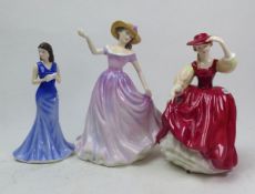 Royal Doulton lady figures to include Buttercup HN2399, Beth HN4156 and To Someone Special HN5267 (