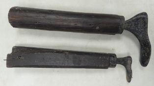 Art Deco Wall Mirror, 70cm Diameter, Pink petal type design around edge.