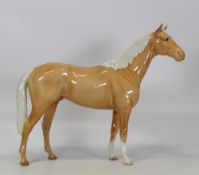 Beswick, Large Palamino Racehorse 1564