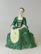 Royal Doulton lady figure, A lady from Williamsburg HN2228. (H: 15cm)