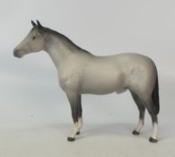 Beswick 'Bois Roussel' racehorse in grey matt, 701.