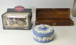 A mixed selection to include Corgi boxed CC20108 Fowler B6 Showmans Engine, Rectangular Brass