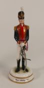 Michael Sutty, Limited Edition Military Figure - Royal Artillery 1815. Height: 20cm