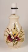 Walter Moorcroft Arum Lily Table Lamp.