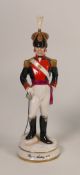 Michael Sutty, Limited Edition Military Figure - Royal Artillery 1820. Height: 23.5cm