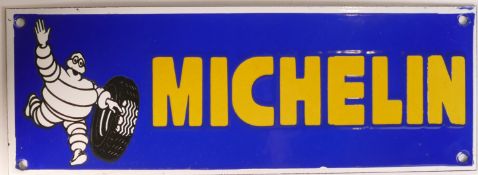 Enamel small rectangular sign 