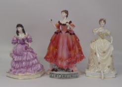 Coalport Lady Figurines 'English Rose Collection' all limited editions to include:- Marlena (