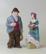 Two Coalport figures to include Jennifer Jane and Tinker. (H: 17cm) (2)