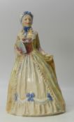 Royal Doulton early lady figure, Mrs Fitzherbert HN2007. (H: 24cm)