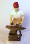 Royal Doulton Character Figure 'The Blacksmith of Williamsburg' HN 2240.