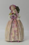 Royal Doulton early lady figure, June HN2027. (H: 20cm)