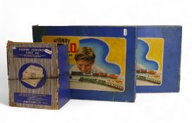 Hornby Dublo electric train sets to include EDP12 Passenger Train 'Duchess of Montrose' BR LMR and