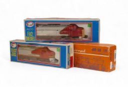 Model Power HO gauge Baldwin Shark Nose diesel 730 A Dummy Santa Fe and 850 FA 2 Santa Fe,