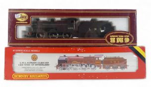Hornby OO gauge R357 LMS 4-6-0 Patriot Class 'Duke of Sutherland', together with Airfix Fowler LMS