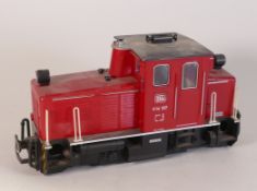 LGB Lehmann G scale, The Big Train, 23600 DB Diesellok V14 locomotive, in original box.