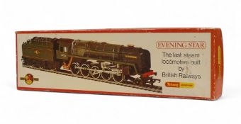 Tri-Ang R861 B.R. 2-10-0 Locomotive Evening Star, boxed.