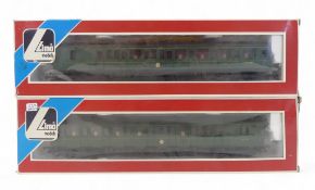 Lima OO gauge 2-car DMU 205137 and DMU205139, boxed.