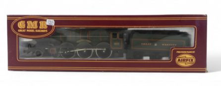 Wrenn OO gauge 2-6-0 LMS freight W2225, together with GMR OO gauge 54124-2 4-6-0 Castle Class '