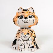 Lorna Bailey prototype Mothers Little Helper, the cat went into a limited edition of 75.