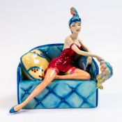 Kevin Francis, La Femme Fatale Dancer, modelled by Andy Moss, limited edition no.371 of 750,