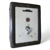 Chatwood-Milner vintage safe with keys, H:63cm x W:48cm x D:49cm. COURIER OR COLLECTION ONLY