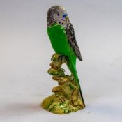 Beswick model of a green Budgie 1216, h.18cm.